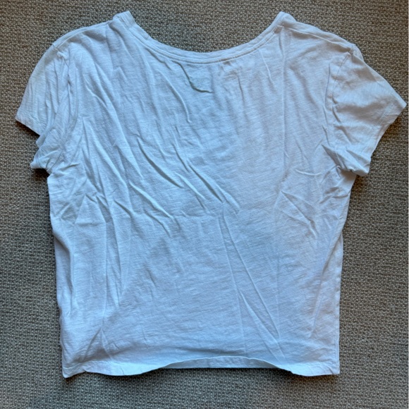 Vineyard Vines Surftee Solid White 100% Cotton t shirt Size xs - Picture 5 of 7